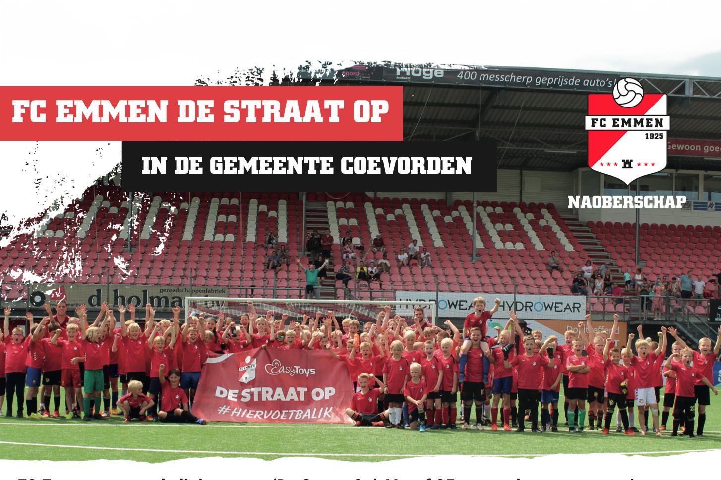 Cover Image for FC Emmen gaat weer De Straat Op in de gemeente Coevorden!