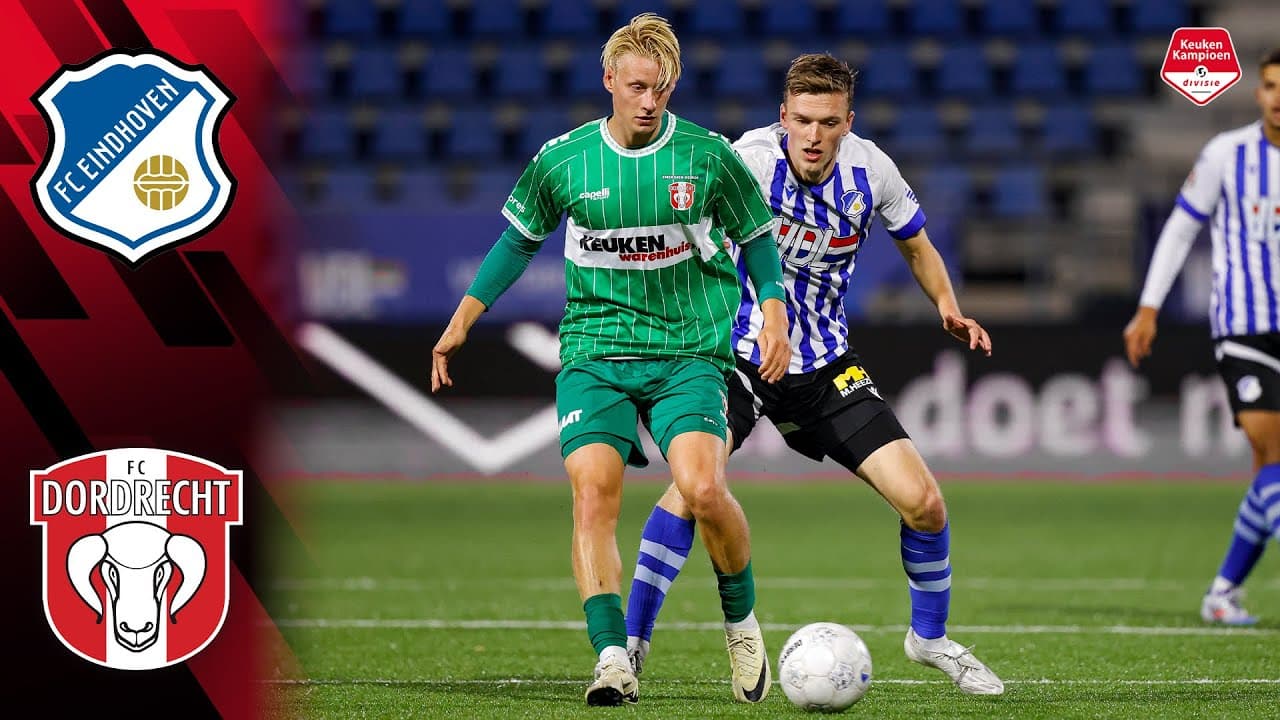 Samenvatting FC Eindhoven – FC Dordrecht (13-09-2024)