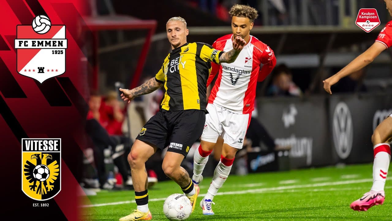 Samenvatting FC Emmen – Vitesse (16-09-2024)