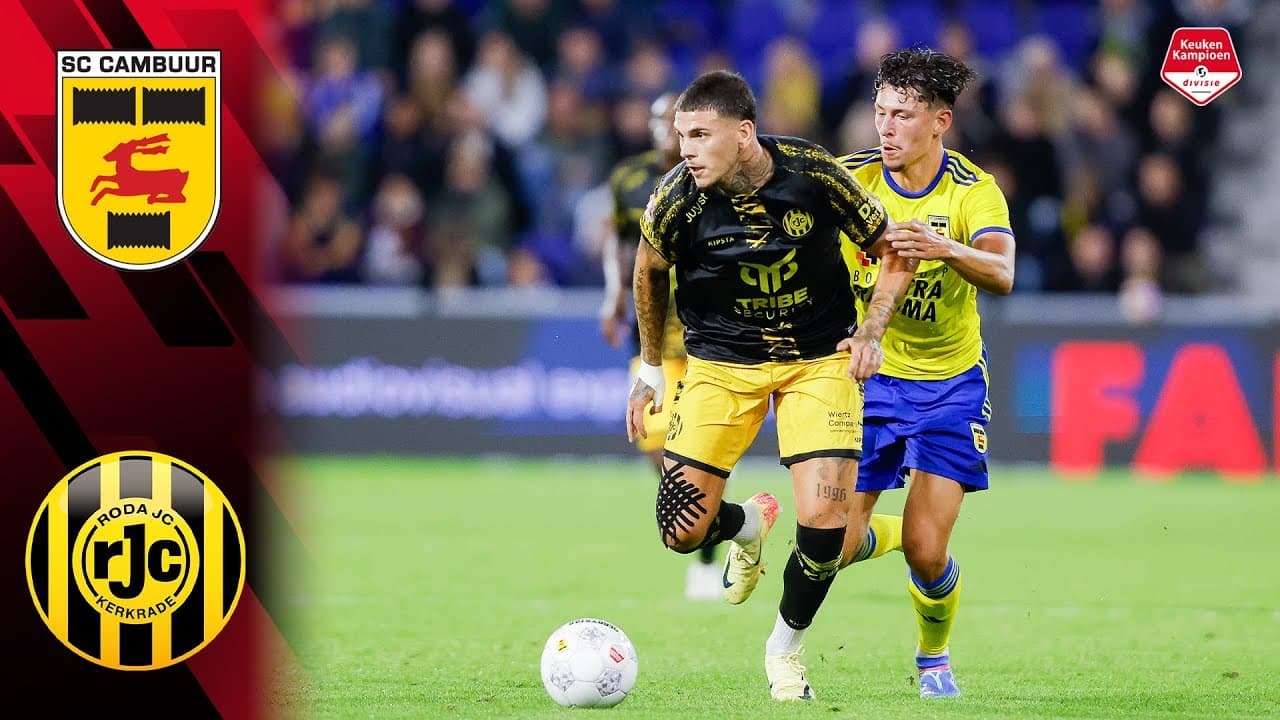 Samenvatting SC Cambuur – Roda JC (16-09-2024)