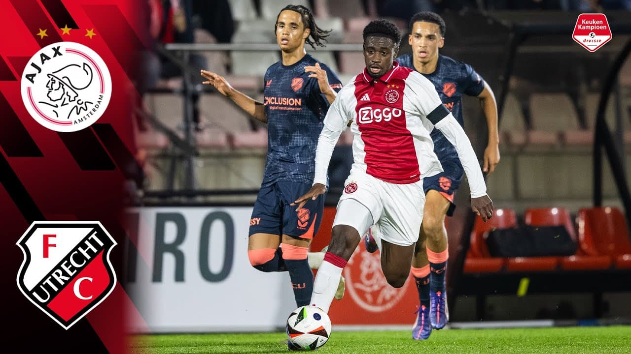 Samenvatting Jong Ajax – Jong FC Utrecht (18-10-2024)