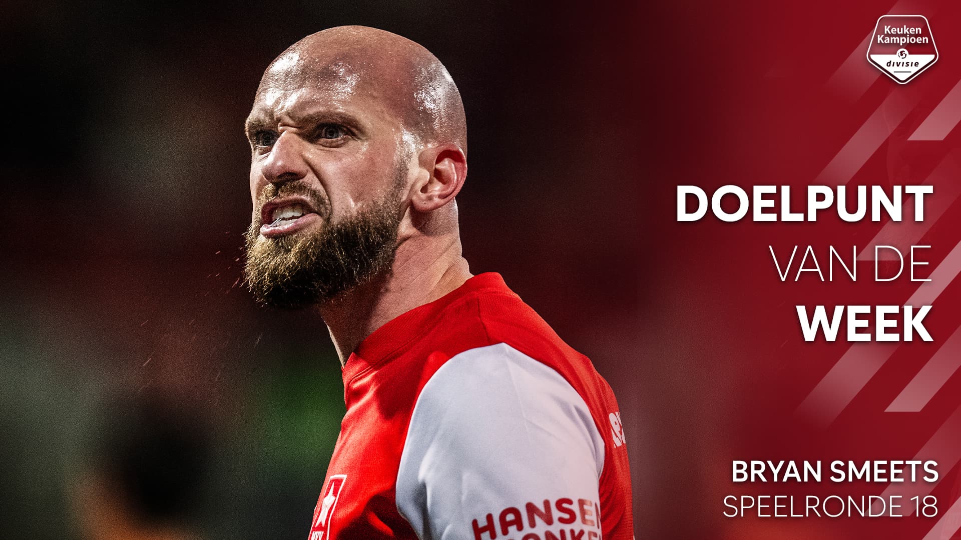 Doelpunt van de Week 18: Bryan Smeets