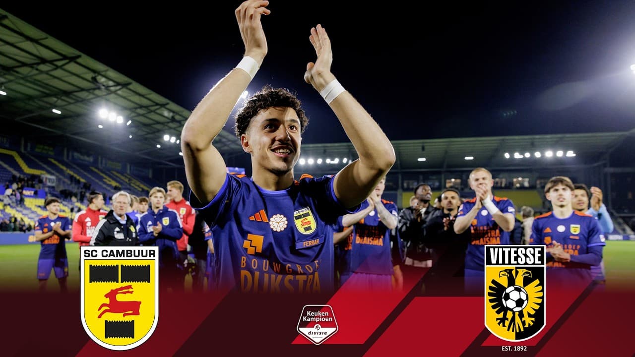 Samenvatting SC Cambuur – Vitesse (24-04-2026)