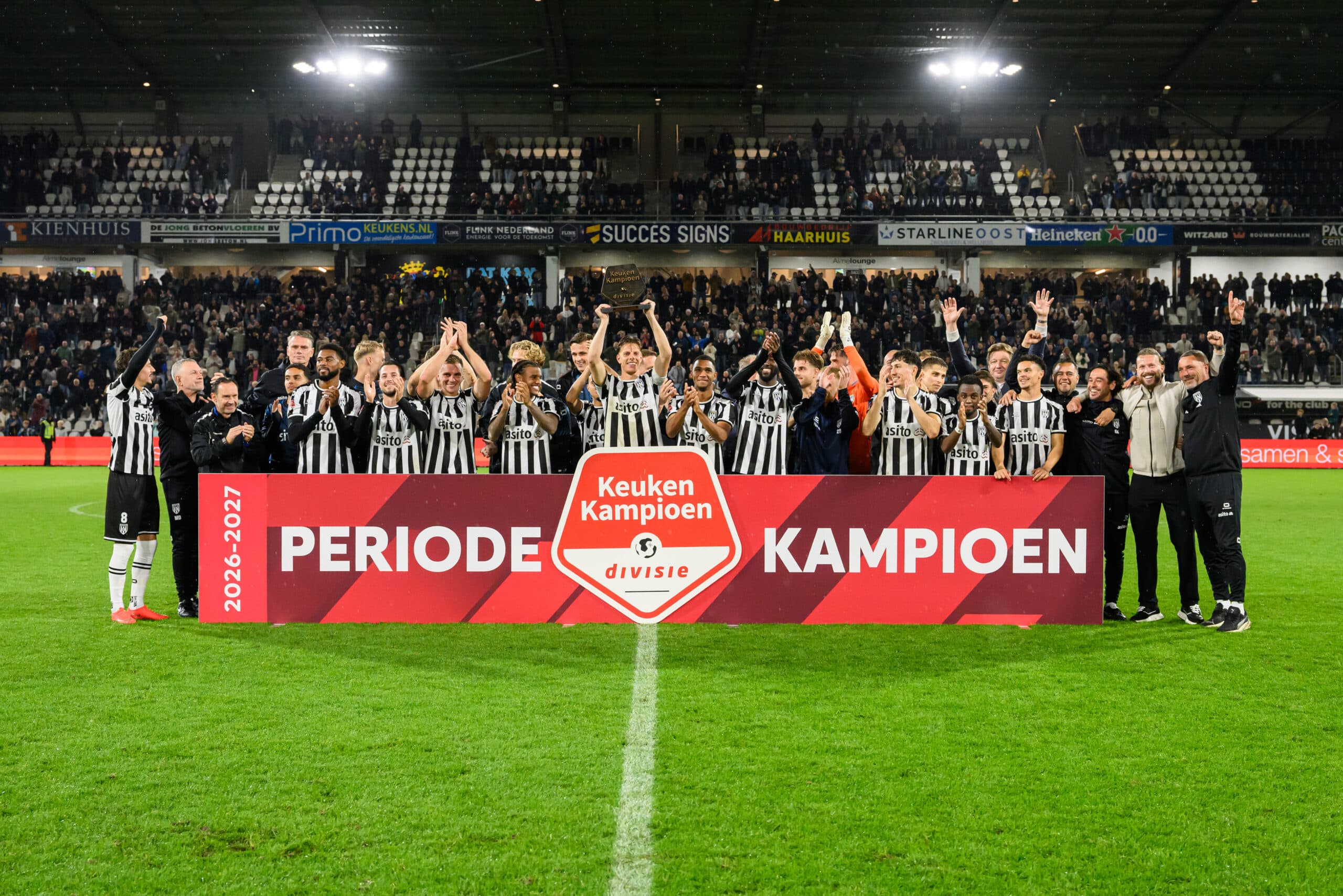 Cover Image for Heracles Almelo bekroont sterke seizoenstart met eerste periodetitel