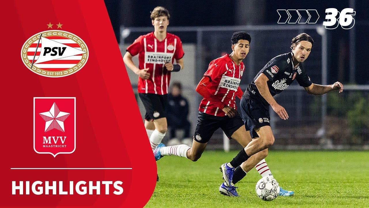JONG PSV scoort VROEG, maar is het GENOEG? 👀 | Samenvatting  Jong PSV – MVV Maastricht