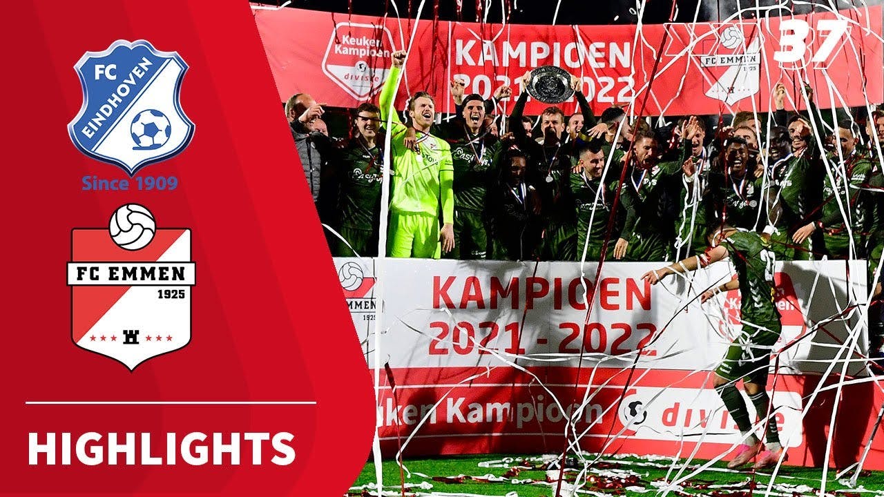 KAMPIOENSWEDSTRIJD FC EMMEN?! 🥳 | Samenvatting FC Eindhoven – FC Emmen