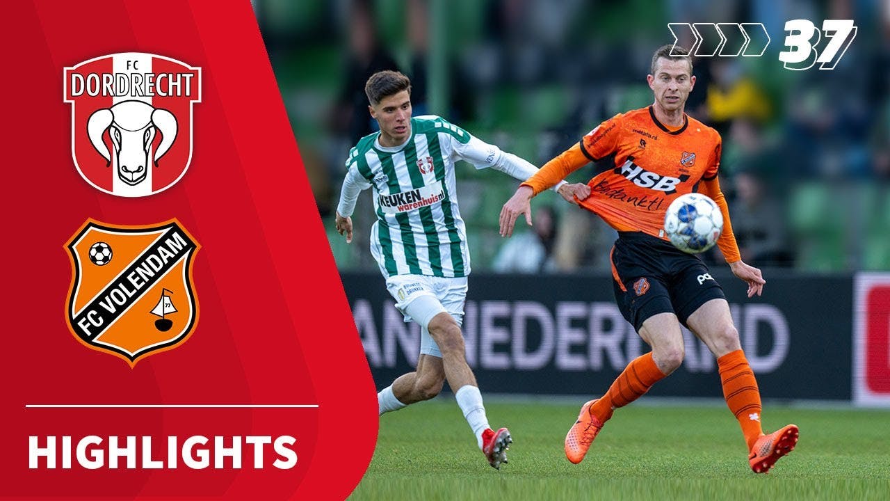 Wat een STUNT van FC DORDRECHT! 😱 | Samenvatting FC Dordrecht – FC Volendam